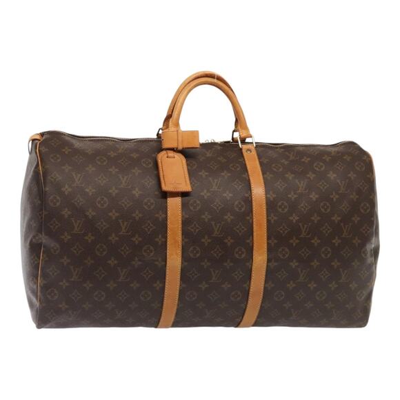 LOUIS VUITTON Monogram Keepall 60 Boston Bag M41422 - Picture 1 of 16